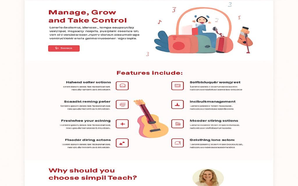 Ampliteach — Music-School Management CRM